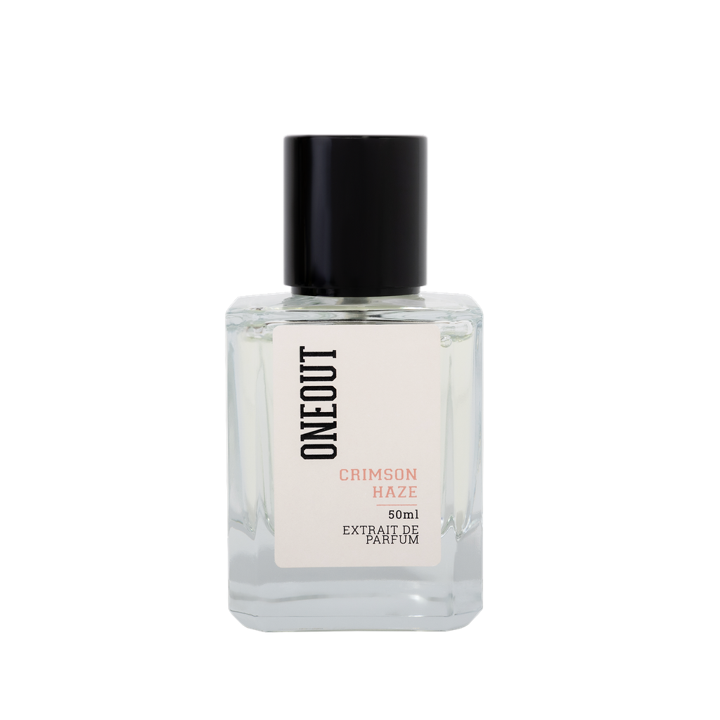 Crimson Haze floral fruity feminine extrait de parfum by ONEOUT Perfumes Melbourne