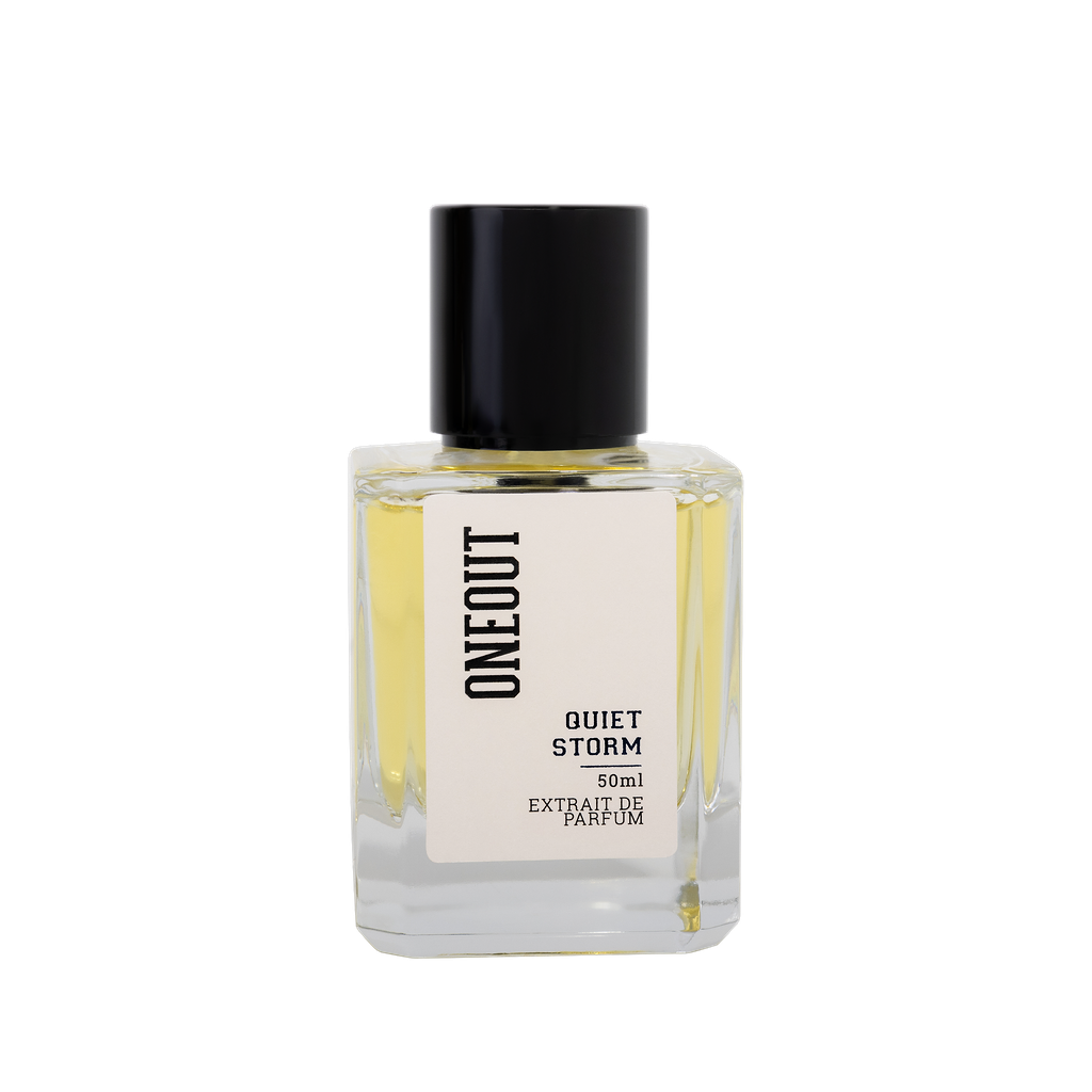 Quiet Storm woody masculine extrait de parfum by ONEOUT Perfumes Melbourne